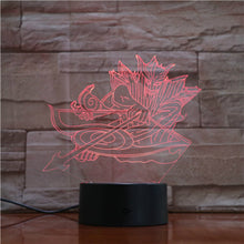 Load image into Gallery viewer, Anime Sasuke Led Night Light Naruto Face Color Changing Bedroom Decor Light Kids Birthday Present Manga Table Night Lamp Naruto