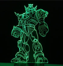 Load image into Gallery viewer, Last Knight Cool Transformers 3D LED USB Blubing Desk Lamp 7 Colors Night Light Boy Man Car Home Decor Kids Toy Christmas Gift