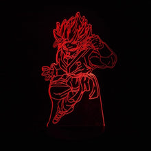 Load image into Gallery viewer, 3D Lamp Dragon Ball Z Goku Figure Kids Led Night Light Child Creative Gift Dropshipping 2019 Acrylic Laser Vegeta Table Lamp Bed