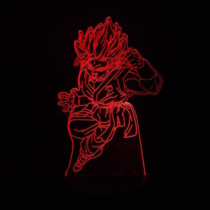 3D Lamp Dragon Ball Z Goku Figure Kids Led Night Light Child Creative Gift Dropshipping 2019 Acrylic Laser Vegeta Table Lamp Bed