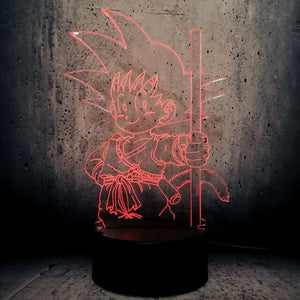 3D Lamp Dragon Ball Z Goku Figure Kids Led Night Light Child Creative Gift Dropshipping 2019 Acrylic Laser Vegeta Table Lamp Bed