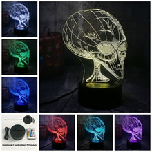 Load image into Gallery viewer, 2019 Novelty Movie Cosmic Space Alien ET 3D RGB LED Night Light USB Table Lamp Home Decor Child Kid Toy Halloween Christmas Gift