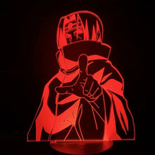 Load image into Gallery viewer, Japan Anime Naruto Uchiha Itachi Action Figure 3d Led Night Light Room Decor Lamp Friend Festival Gift Table Night Lamp Manga