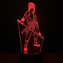 Load image into Gallery viewer, Japan Anime Naruto Uchiha Itachi Action Figure 3d Led Night Light Room Decor Lamp Friend Festival Gift Table Night Lamp Manga