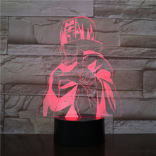 Load image into Gallery viewer, Japan Manga Naruto Kakashi Action Figure 3d Led Night Light Bedroom Decoration Light Friend Holiday Gift Table Night Lamp Anime